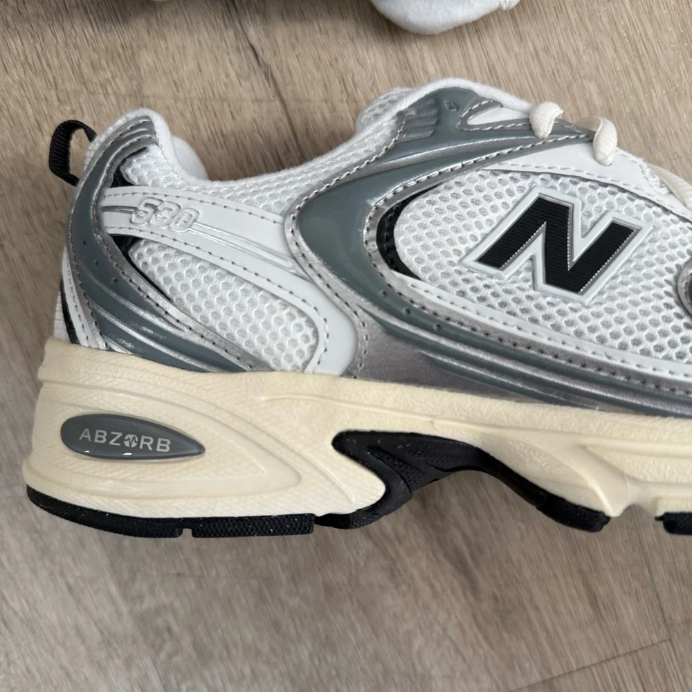 New Balance 530 ‘Silver Metallic Black Cement’ U530ESA New - Picture 3 of 11